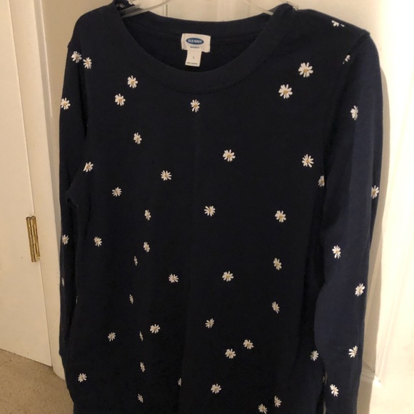 old navy daisy sweatshirt
